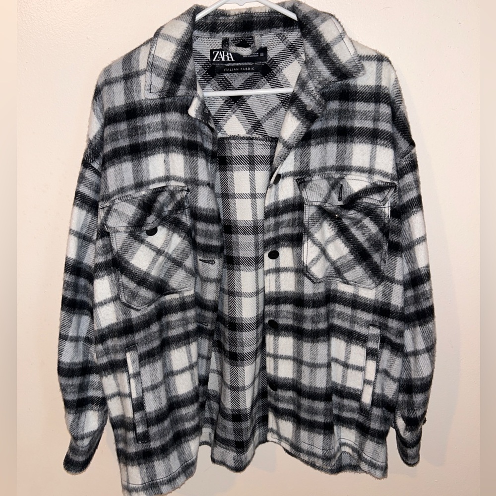 ZARA Oversized Shacket/ Overshirt